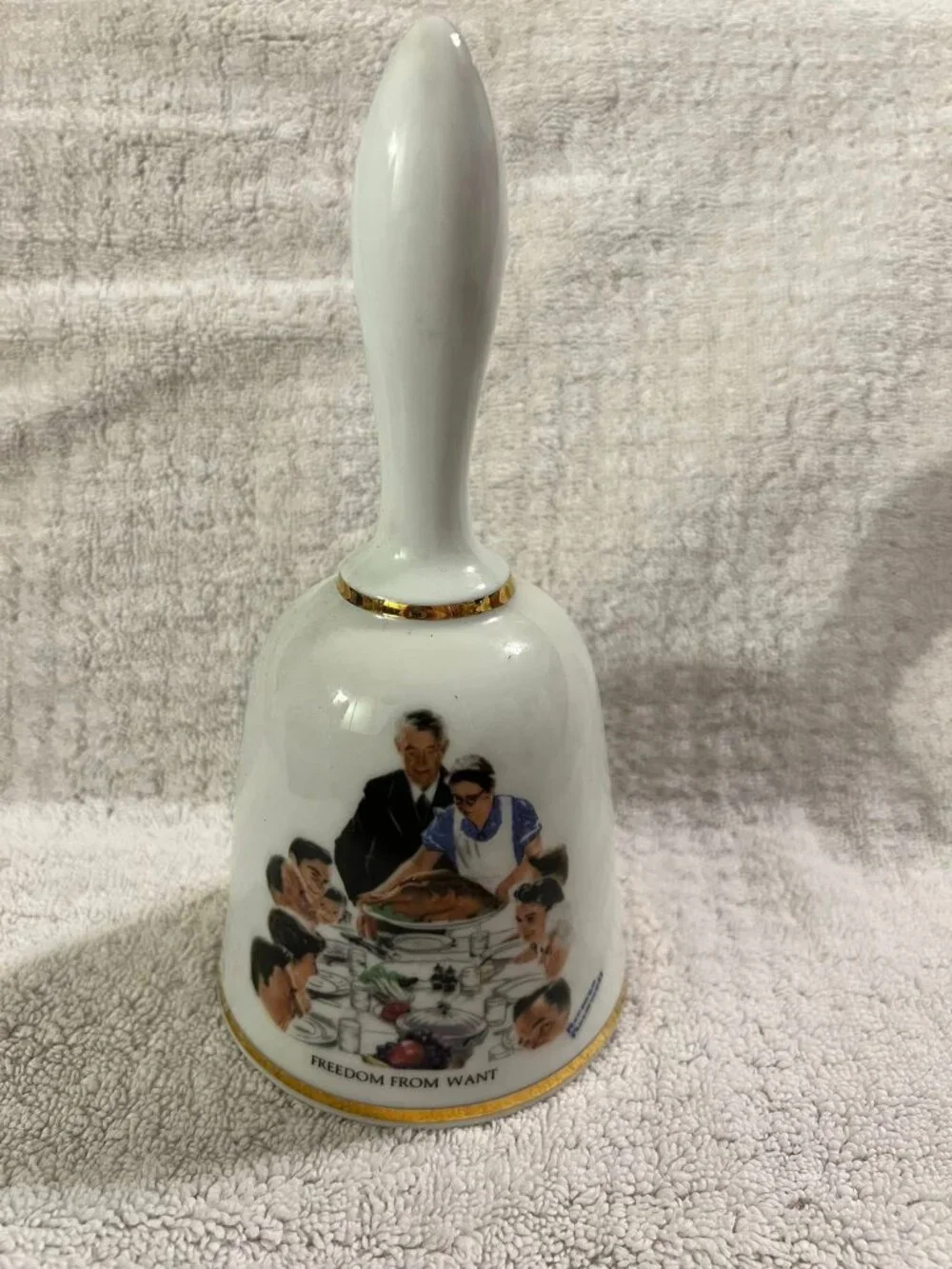 Norman Rockwell - Set of 4 Danbury Mint Bells